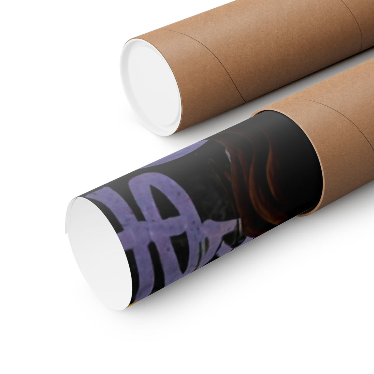 Graffiti Medusa Matte Poster - Contemporary Street-Art Classical Bust Print