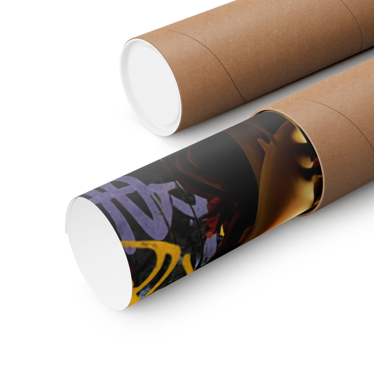 Graffiti Medusa Matte Poster - Contemporary Street-Art Classical Bust Print