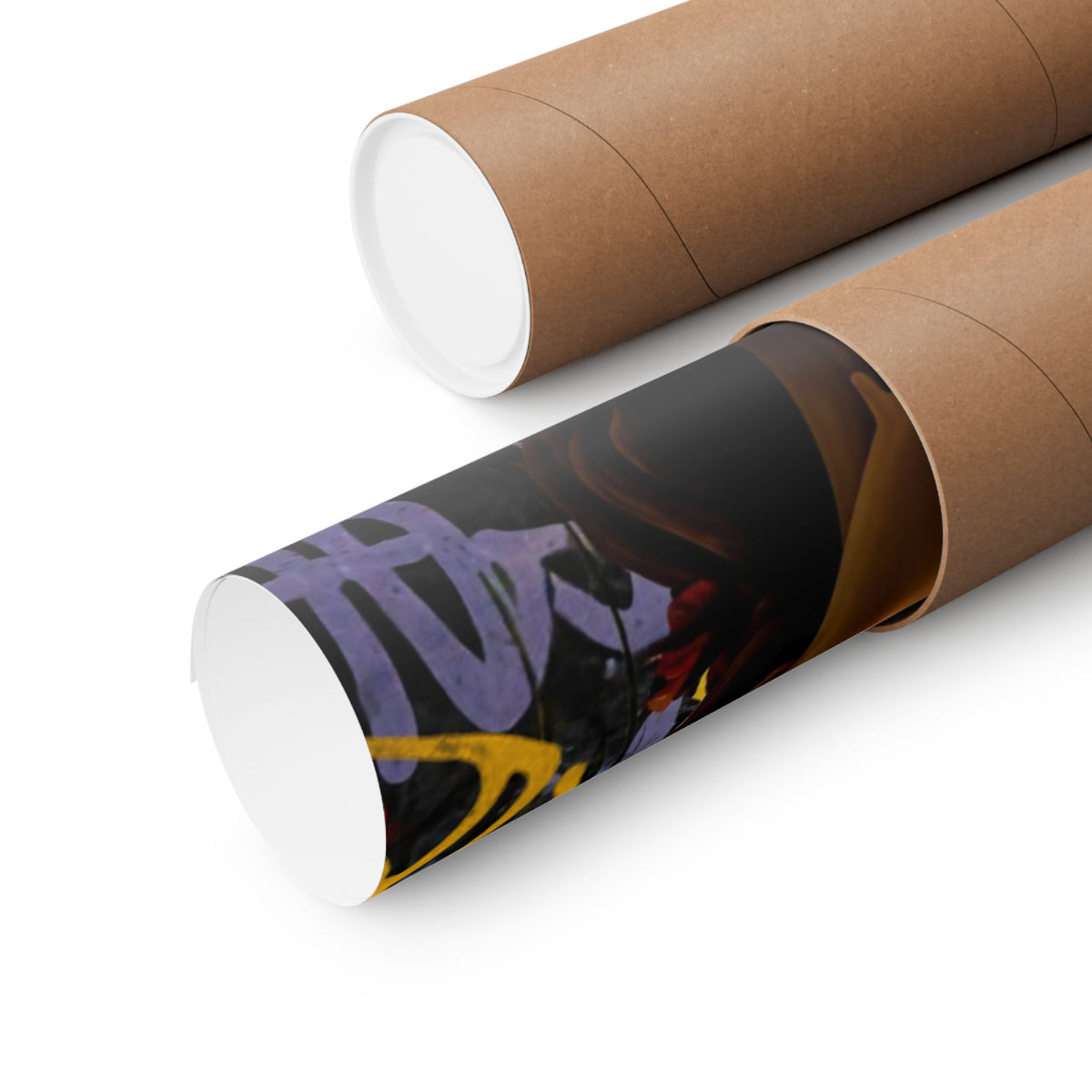Graffiti Medusa Matte Poster - Contemporary Street-Art Classical Bust Print