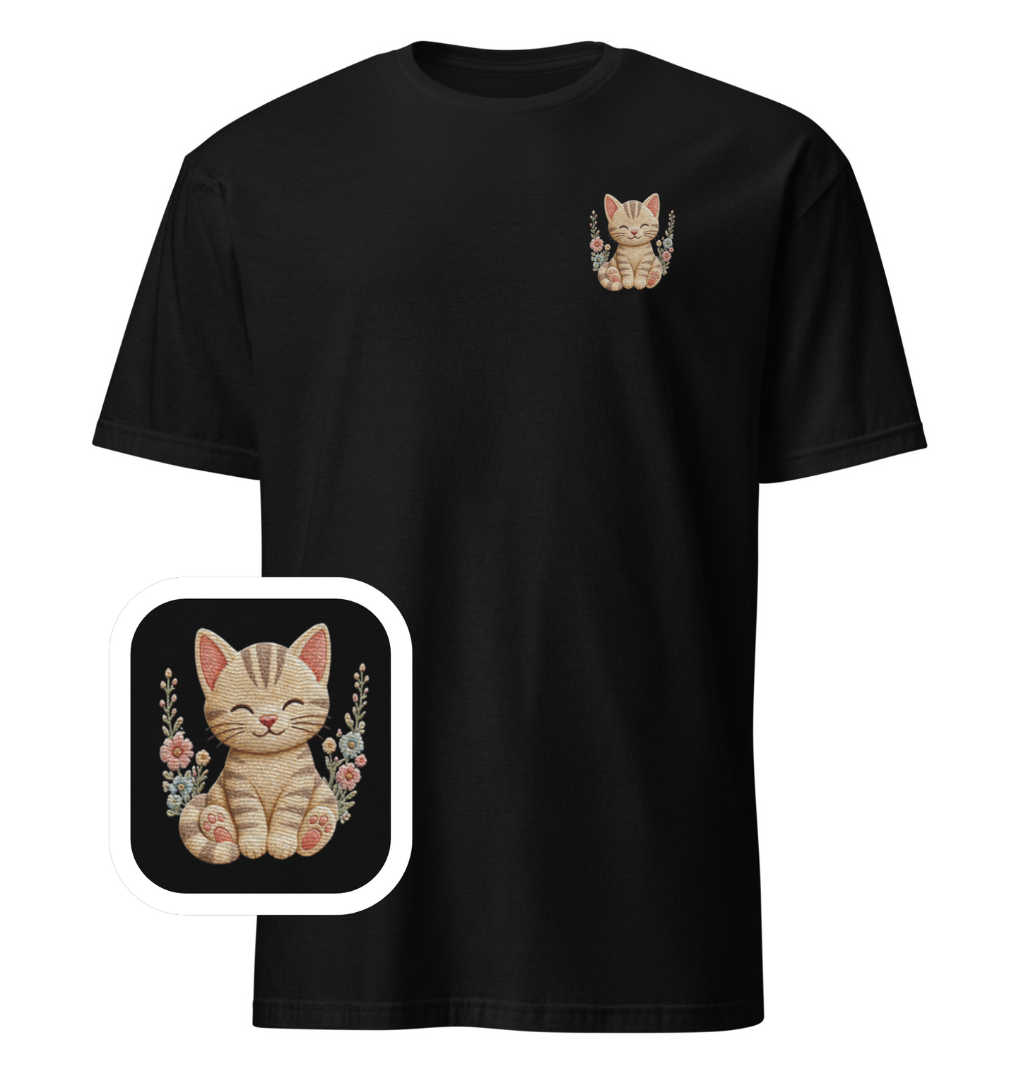 Kitten - Embroidered T-Shirt
