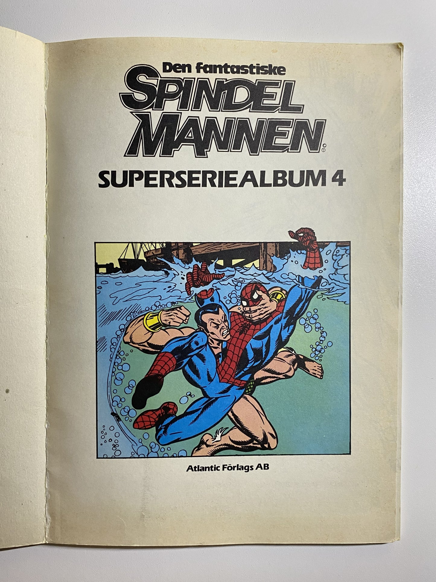 Den fantastiske Spindelmannen – Superseriealbum 4