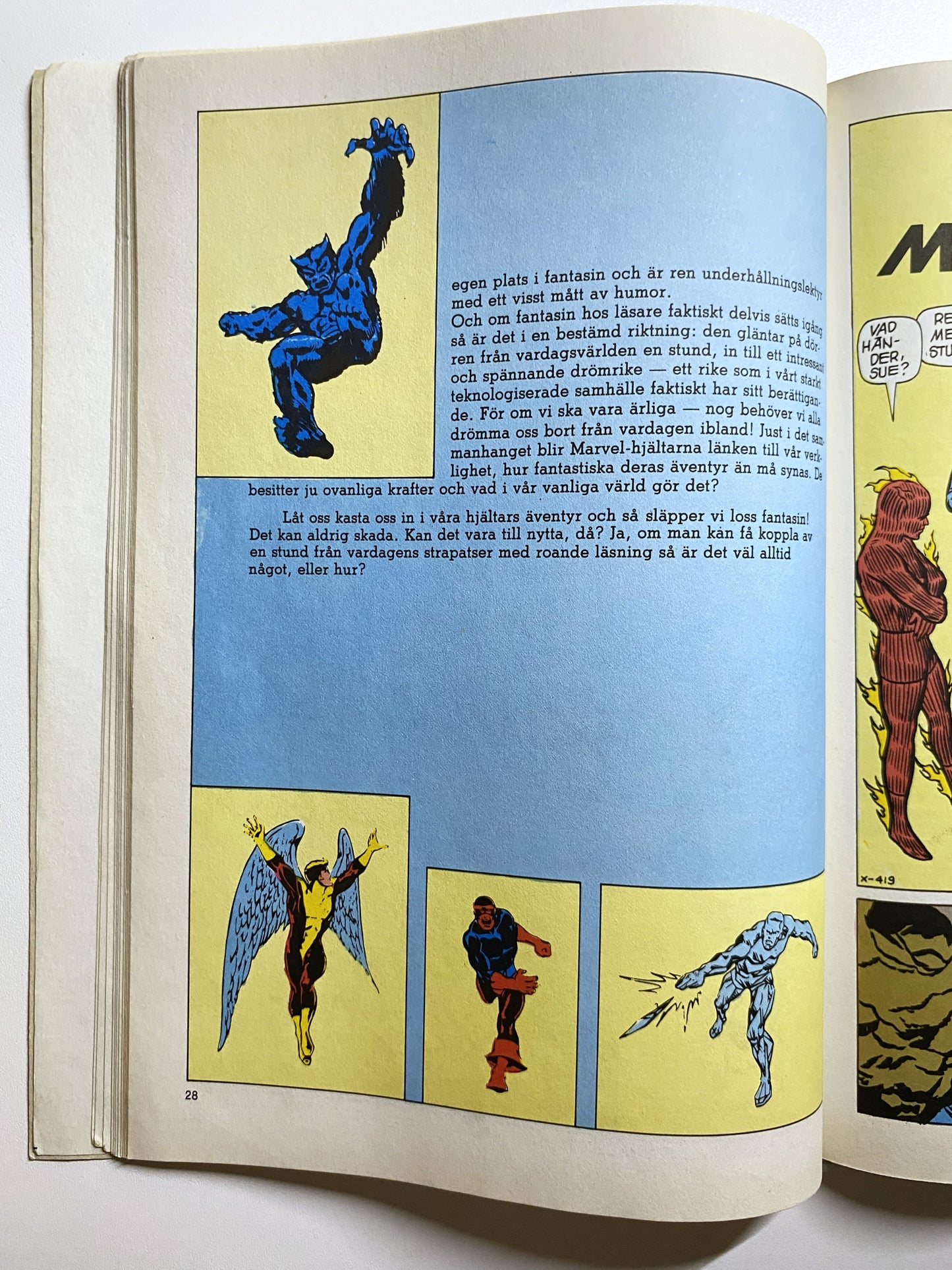 Fantastiska Fyran – Superseriealbum 1 (The Fantastic Four – Super Comic Album #1)