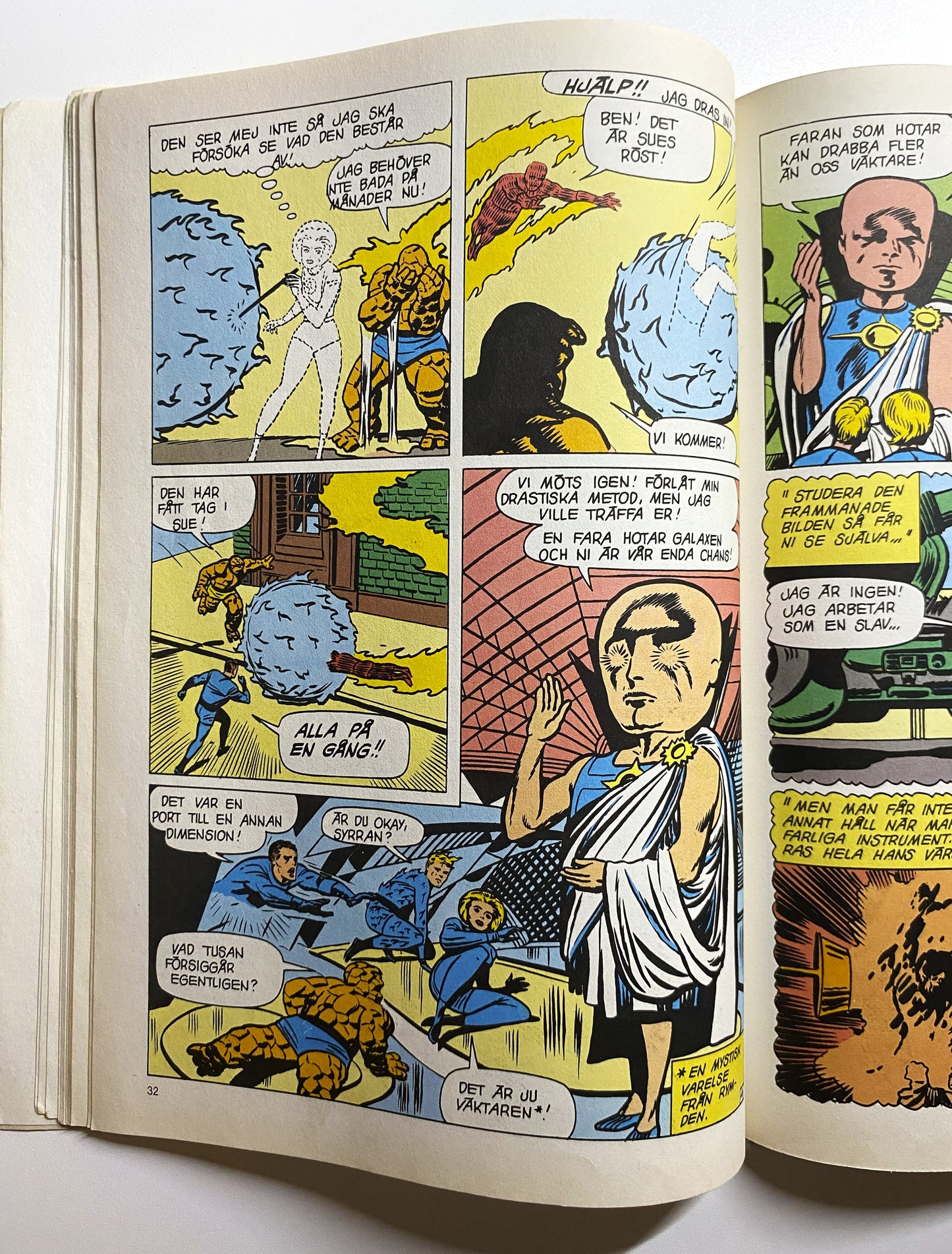 Fantastiska Fyran – Superseriealbum 1 (The Fantastic Four – Super Comic Album #1)