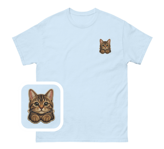Meow - Embroidered T-Shirt