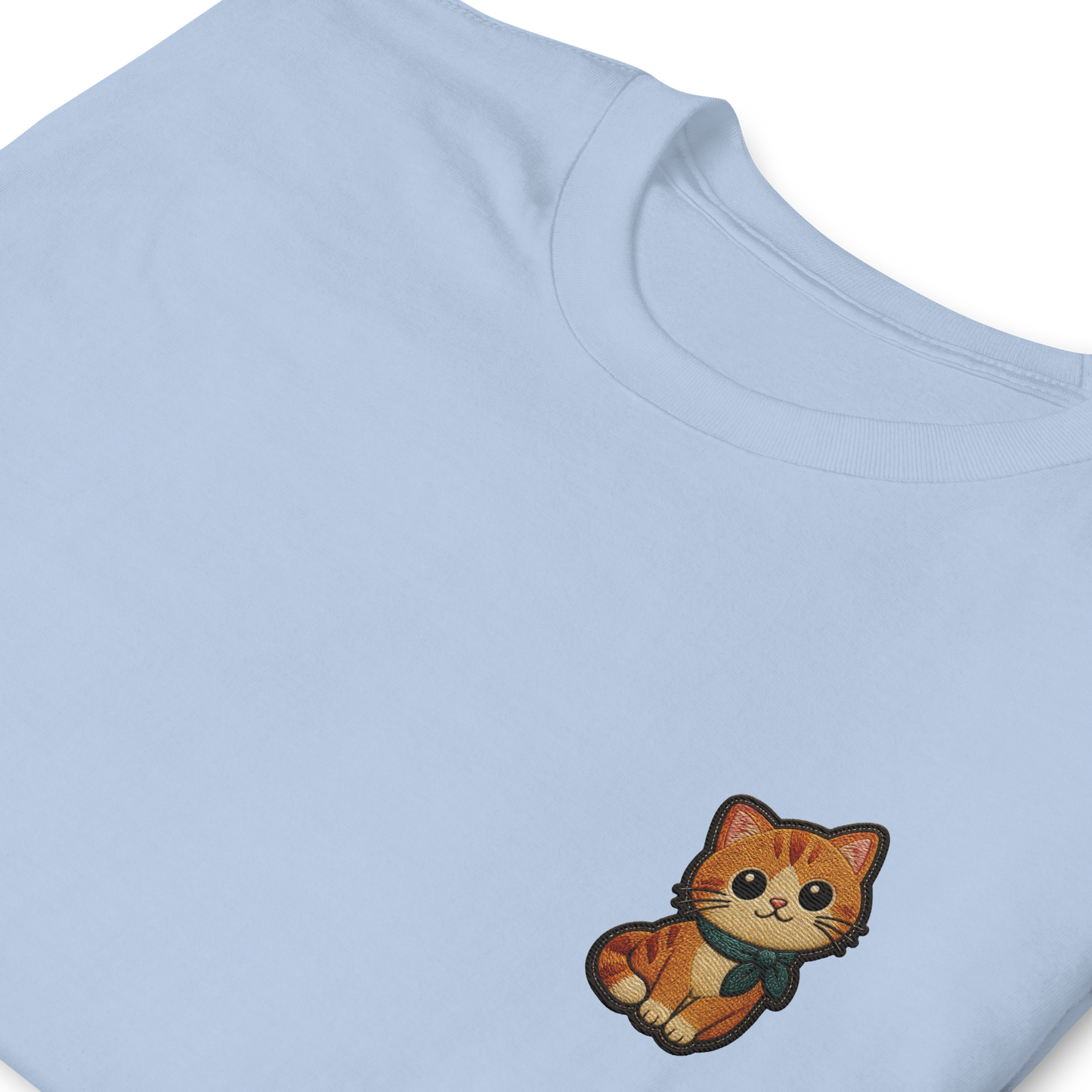 Cutie cat eyes - Embroidered T-Shirt