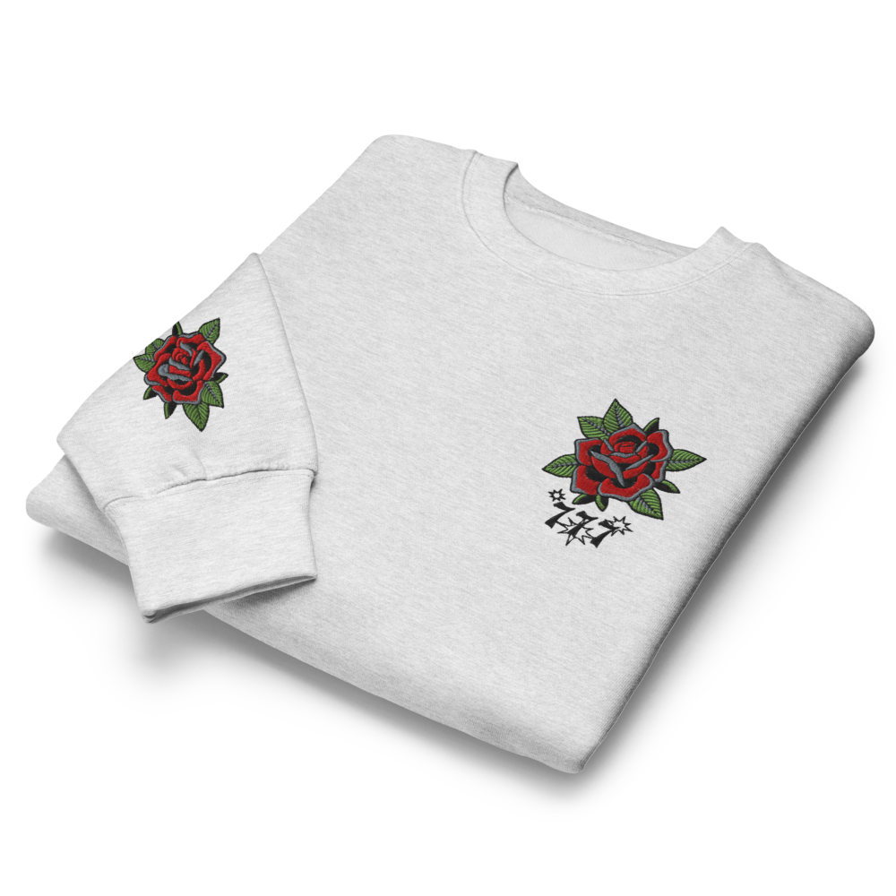 777 Roses - Unisex crew neck sweatshirt
