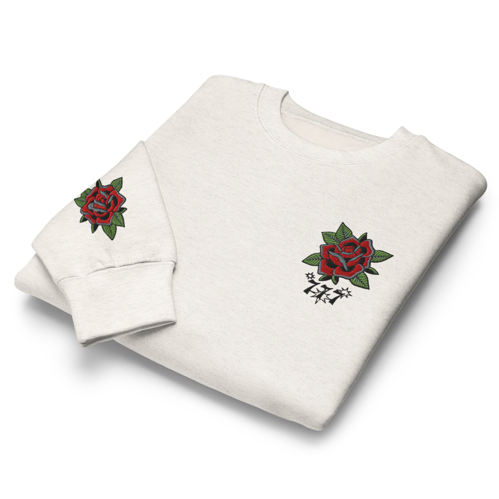 777 Roses - Unisex crew neck sweatshirt