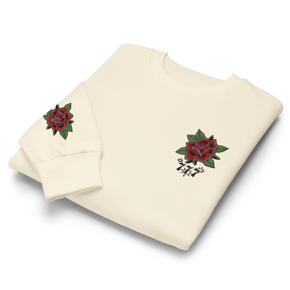 777 Roses - Unisex crew neck sweatshirt