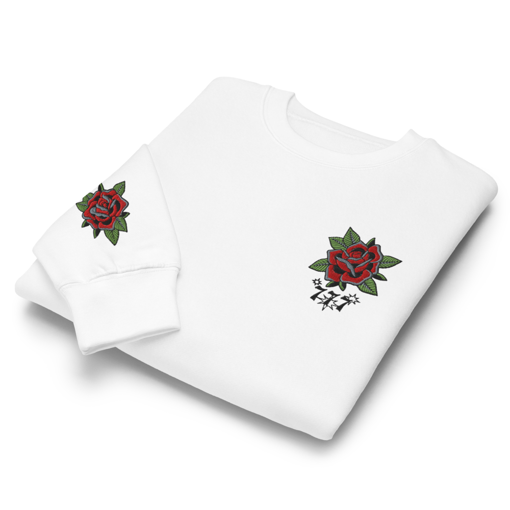 777 Roses - Unisex crew neck sweatshirt