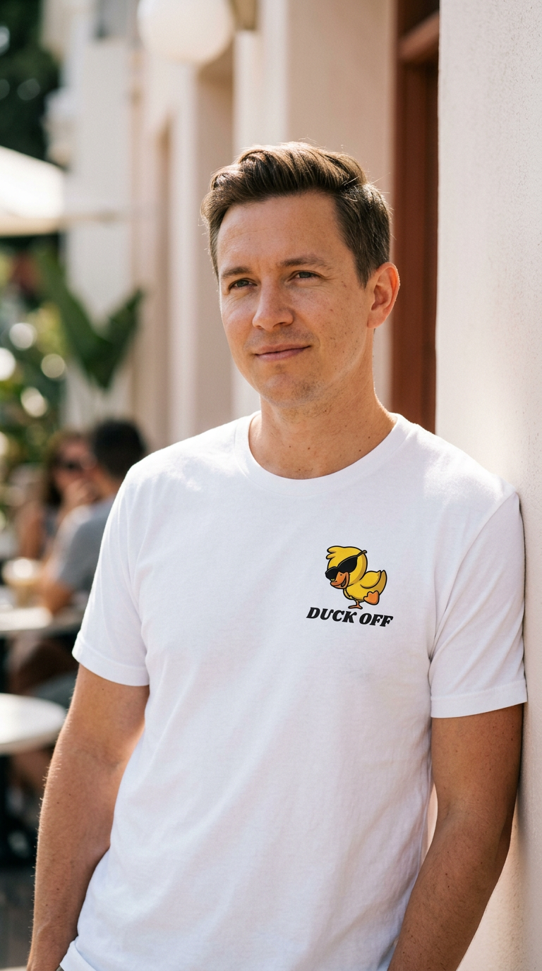 Duck Off - Unisex t-shirt (Brighter colors)